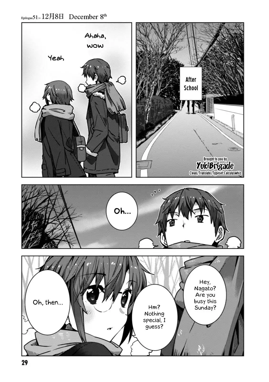 Nagato Yuki-chan No Shoushitsu Chapter 51 2